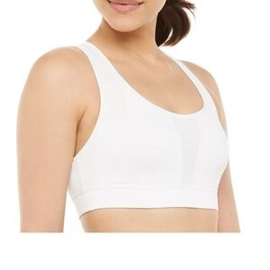 NWT Fila Sports Bra Medium Support True Dry Stretch Fabric Workout Size XS New